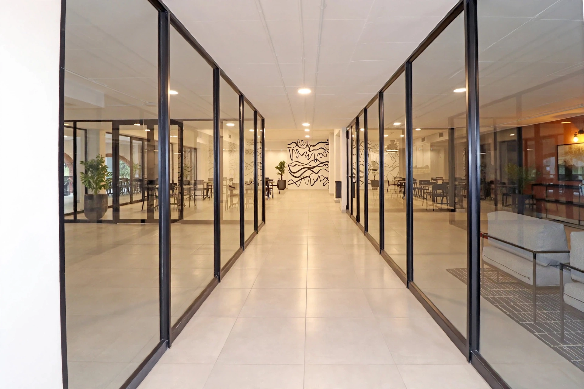 Communal corridor at 2007 Circa Illovo